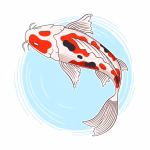 Los peces Koi tienen un significado muy especial en China y Japón