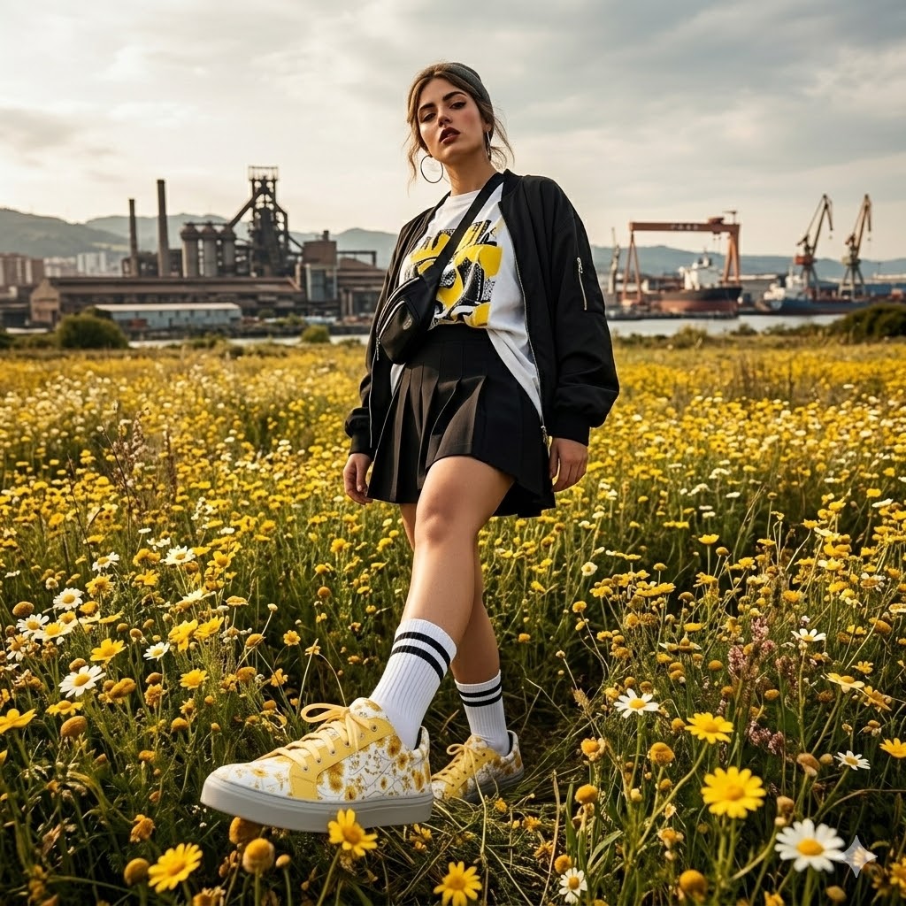 Las zapatillas con flores que marcarán tendencia esta primavera